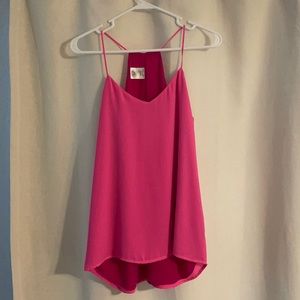 Express top size small.  Like new